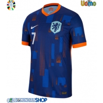 Maglie da calcio Olanda Xavi Simons #7 Seconda Maglia Europei 2024 Manica Corta
